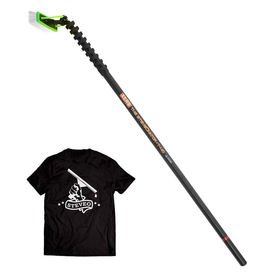 XERO SteveOnator Pole - Lightweight, Durable Carbon Fiber Fishing Pole for Freshwater & Saltwater Anglers - Perfect for Bass, Trout, and Saltwater Fishing Adventures