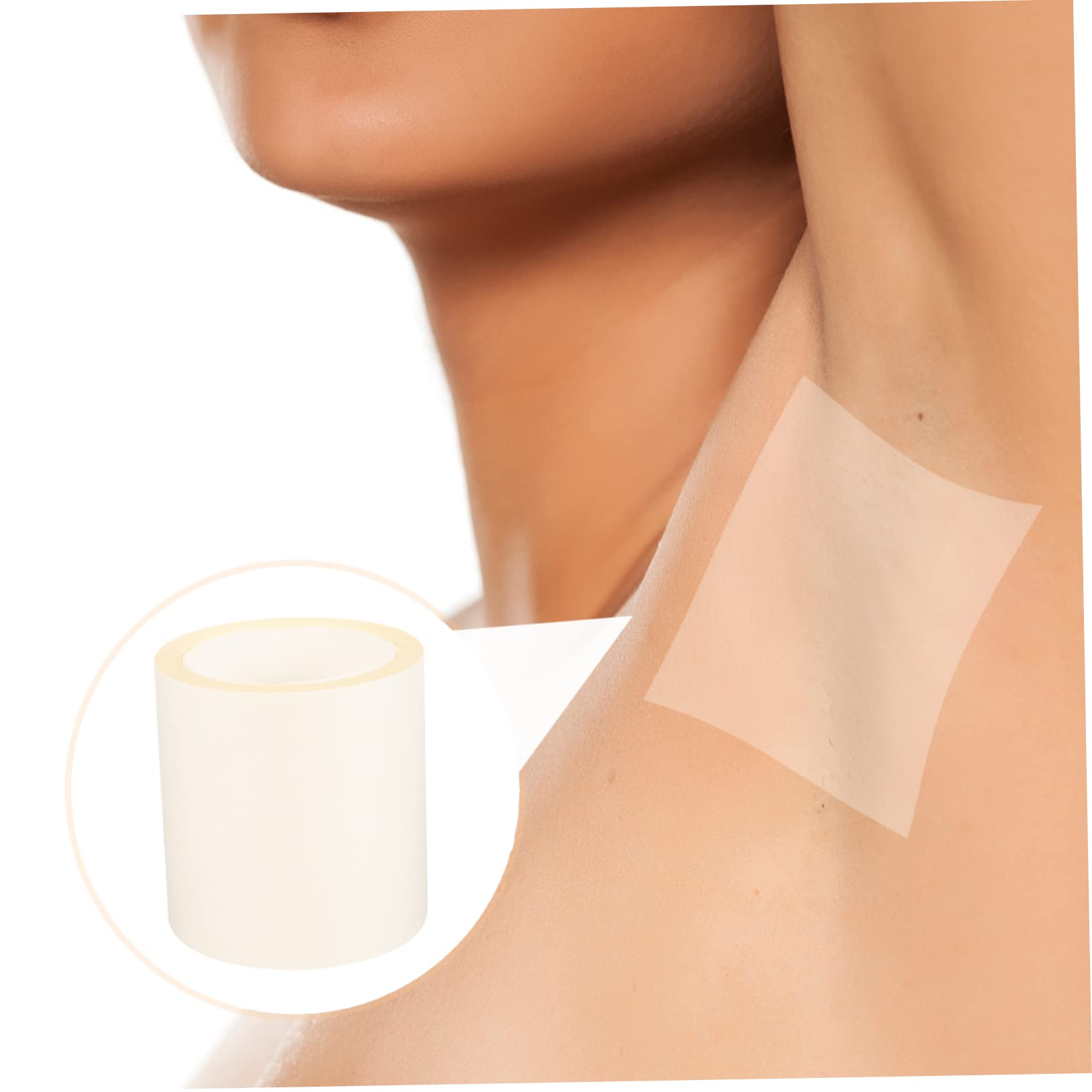 VANZACK Sweat Proof Stickers for Undershirts - Transparent Adhesive Stickers for Women & Men - Stay Fresh with Sweat Suits, Workout, Yoga & Daily Wear
