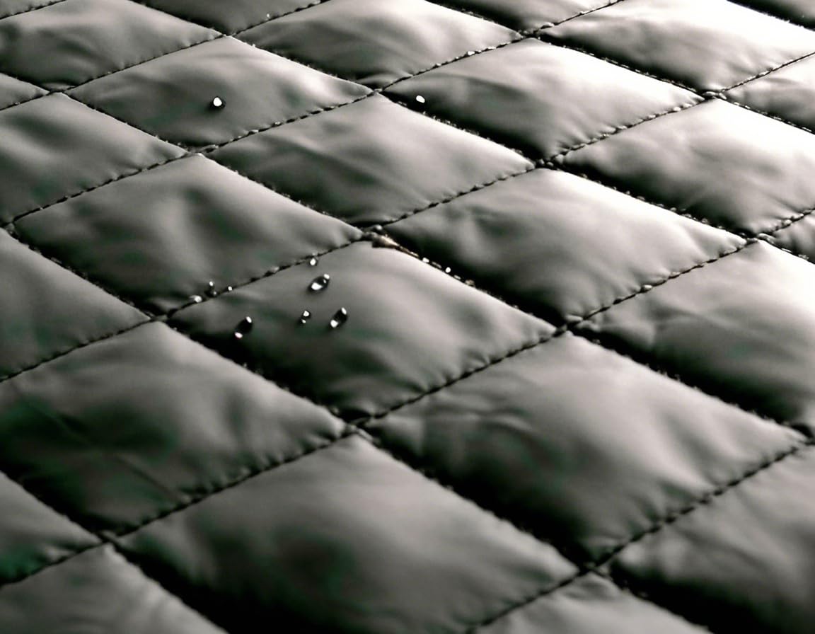 Grand Piano Cover - Double Sided Waterproof Nylon Fabric with Thick Embossed Cotton Lining (200cm/80
