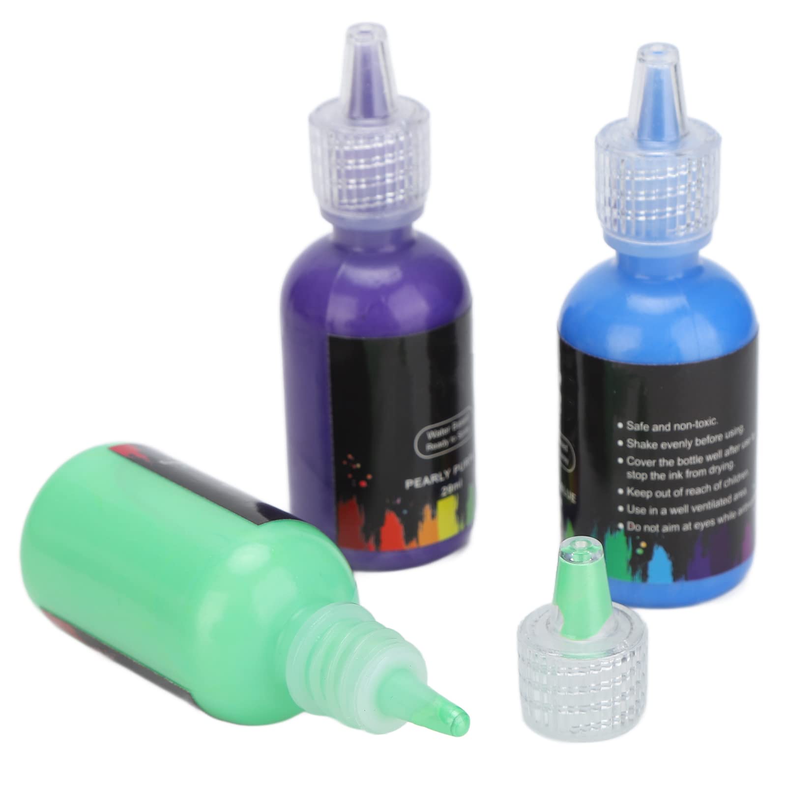Professional Water-Based Face & Body Paint - Safe, Mild & Pearly Lustre for Birthday Parties, Halloween, Stage Performances & Cosplay Events