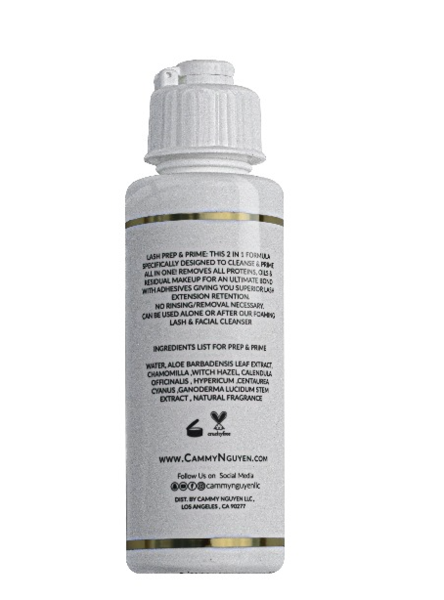 2 in 1 Prep & Prime Makeup Primer with Micro Wands - Perfect for Flawless Foundation Application & Long-Lasting Makeup