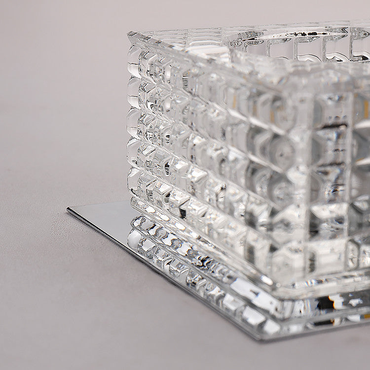 Adeline LED Crystal Ceiling Light Fixture - Modern Chandelier for Dining Room, Bedroom & Living Room - Energy Efficient Dimmable Lighting for Home Decor