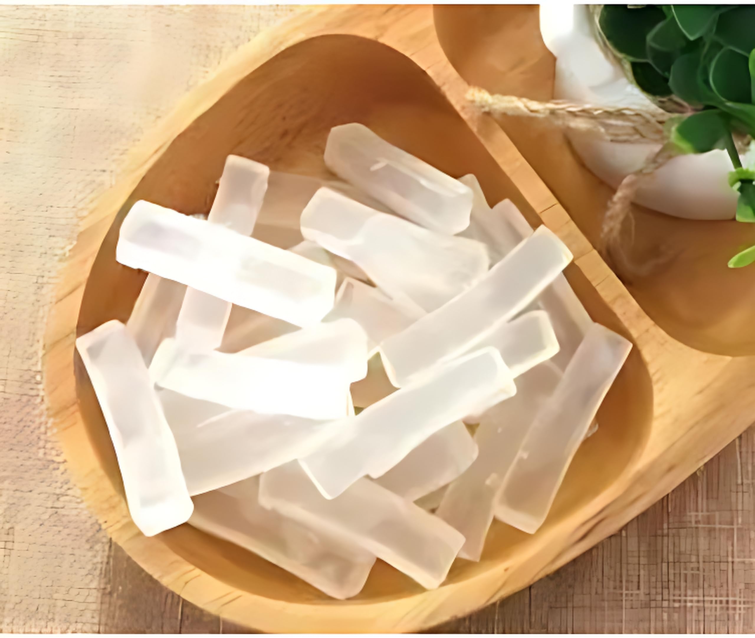 MIHAI Transparent Glycerin Soap Base Bar 500g - Pure Organic & Natural, SLS & SLES Free, Paraben Free - Perfect for DIY Soap Making, Melt & Pour Crafts, Handmade Bath Products