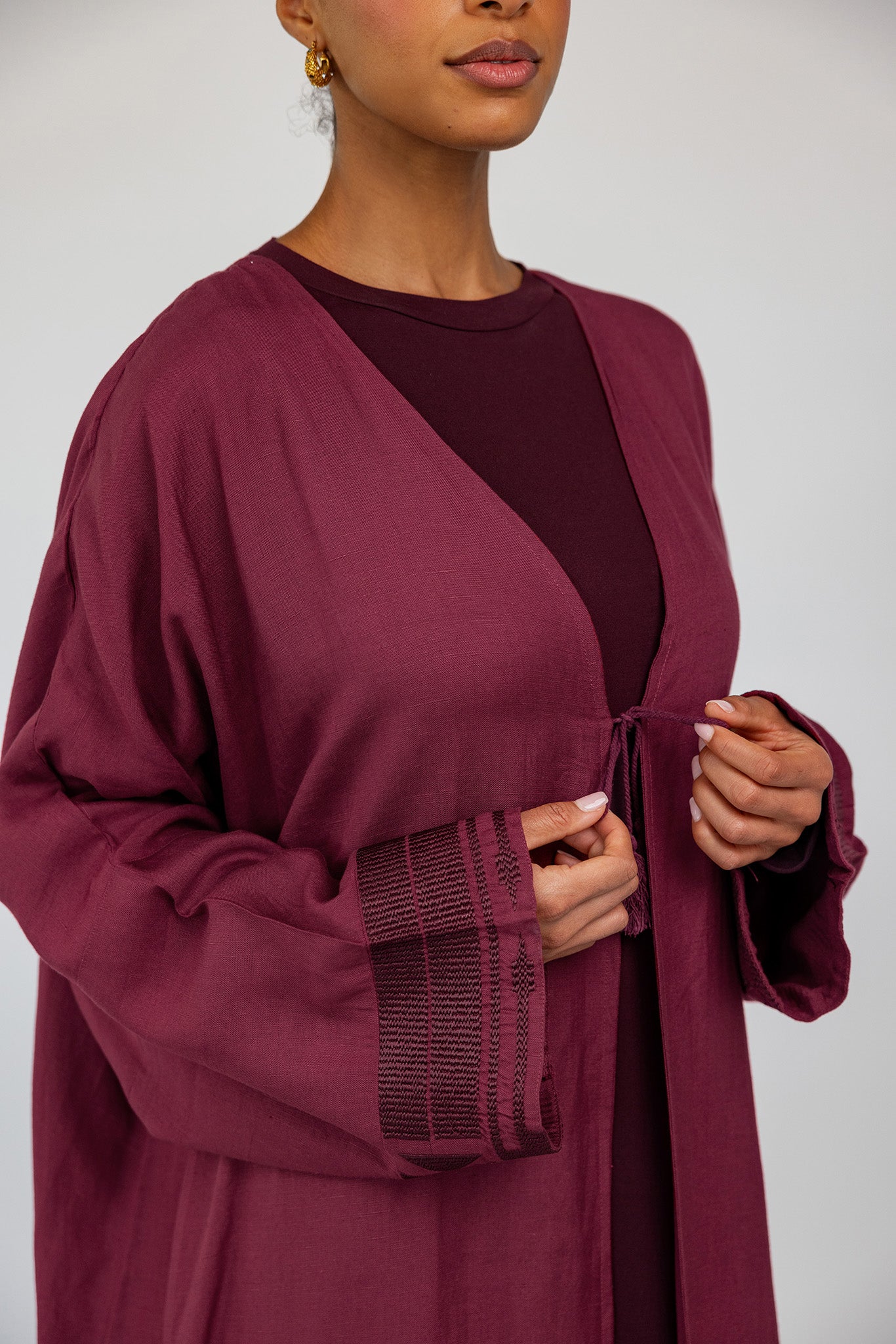 Elegant Sweida Abaya for Women - Modest Islamic Dress for Prayer, Eid & Special Occasions