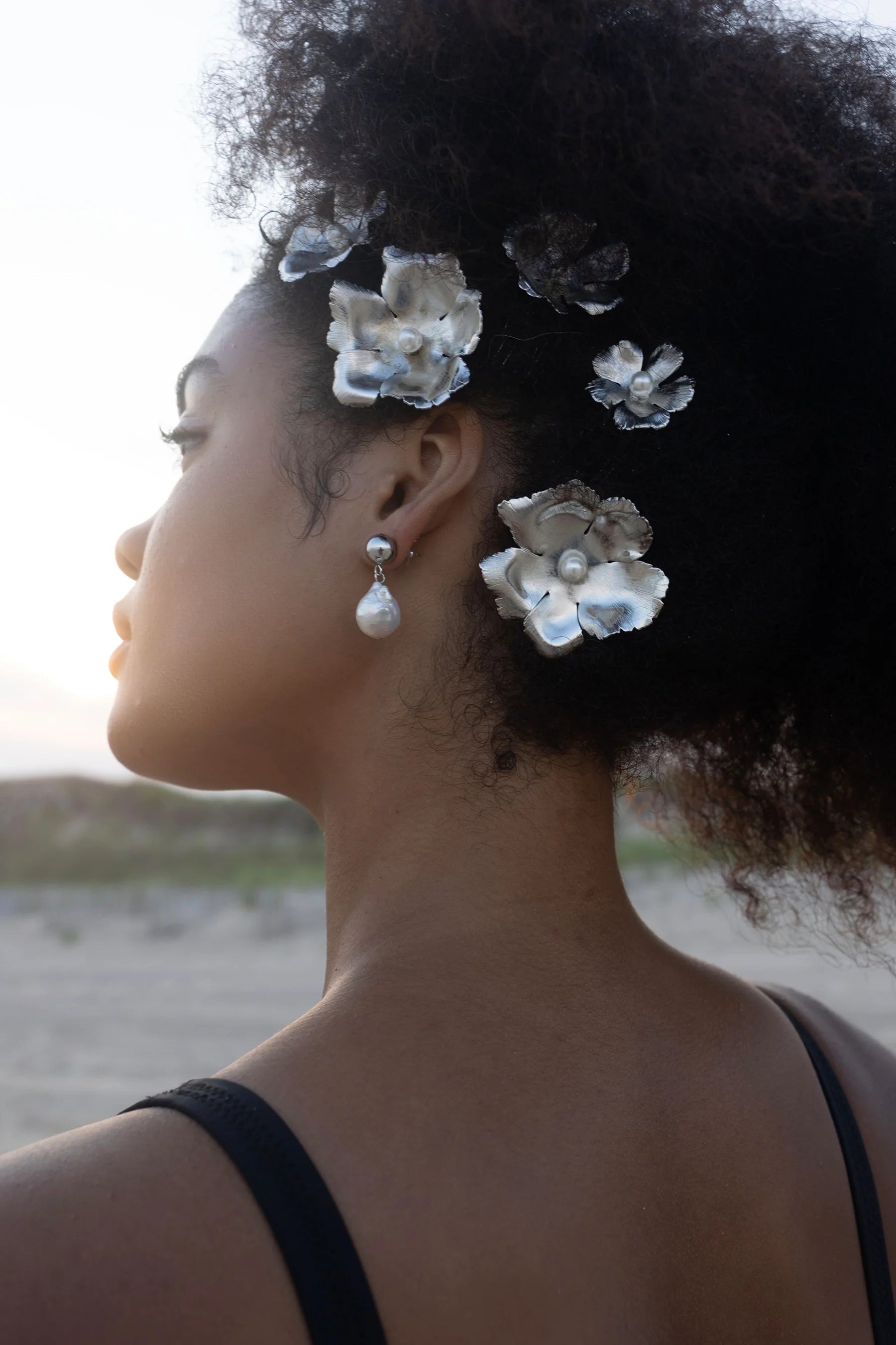 Eden Floral Comb Set - Elegant Hair Accessories for Weddings, Prom & Special Occasions | Perfect Bridal Hairpins & Boho Hair Clips