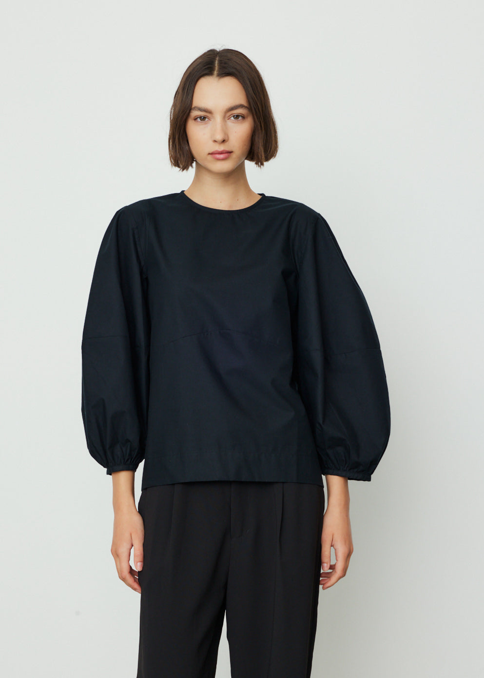 0052 Round Sleeve Top Women's Casual Short Sleeve T-Shirt - Perfect for Summer Outfits, Beach Wear & Everyday Fashion