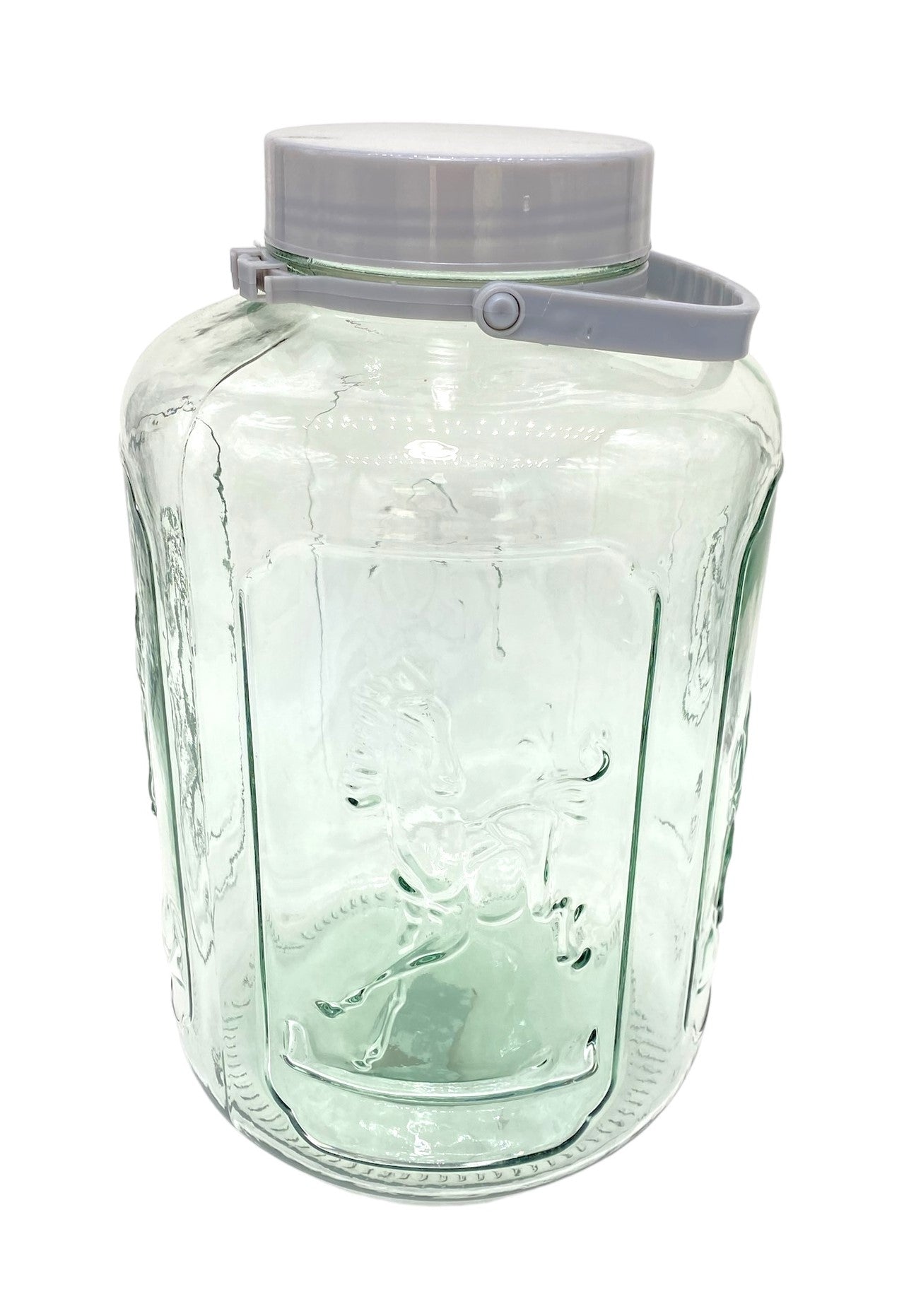 11L Glass Jar with Airtight Lid - Perfect for Food Storage, Pickling, Canning & Home Organization