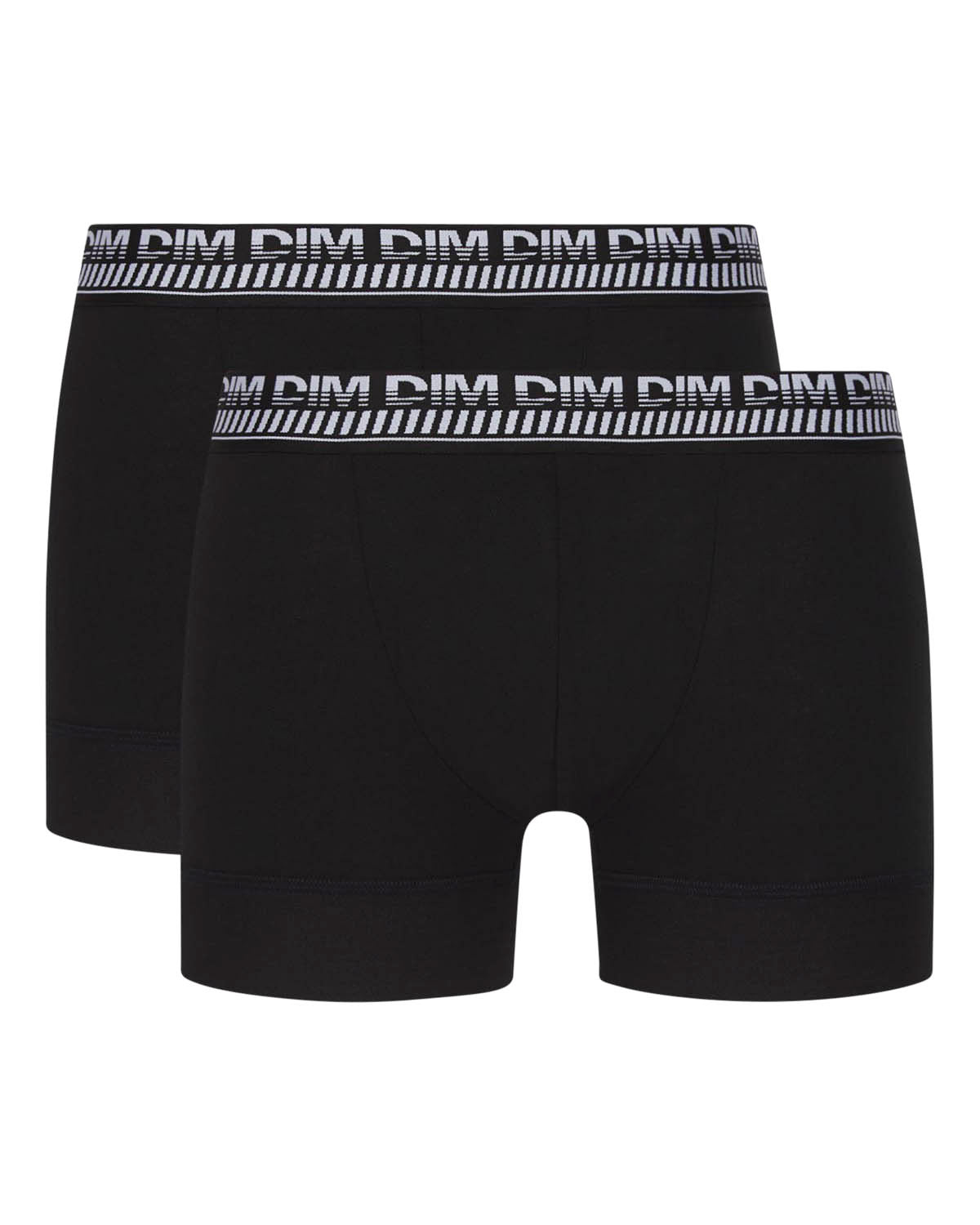 2 Pack Men's 3D Stay & Fit Black Boxer Briefs - Ultra Comfortable Underwear for Everyday Wear, Gym & Sports Activities