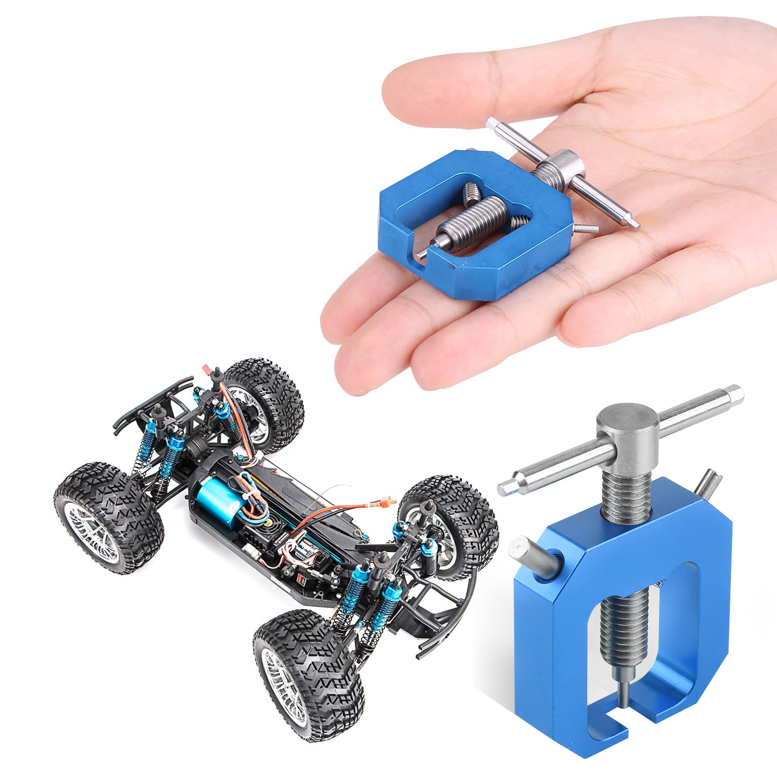 SOONALL Professional Stainless Steel Motor Gear Puller - Universal Pinion Gear Removal Tool for RC Motors | Durable RC Accessory for Hobbyists & Repair Shops