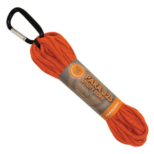 Gear Aid 325 Paracord - 50 Feet of 7-Strand 550 Paracord for Survival, Camping, Hiking & Outdoor Adventures | Emergency Rope for Tactical Gear, DIY Projects & More