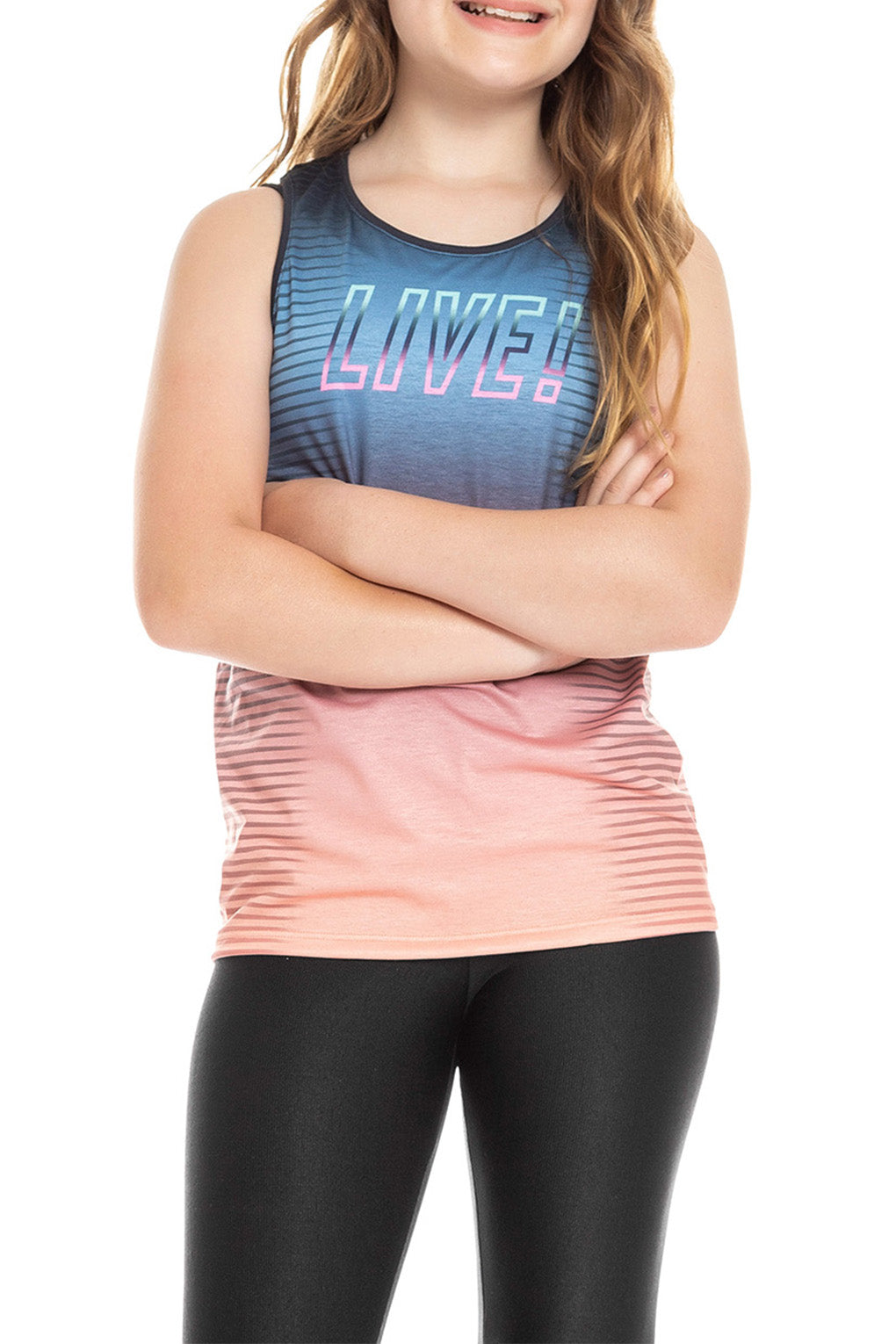 Ultimate Live! Kids Tank Top - Comfortable & Stylish Cotton T-Shirt for Boys & Girls - Perfect for Playtime, School & Outdoor Activities