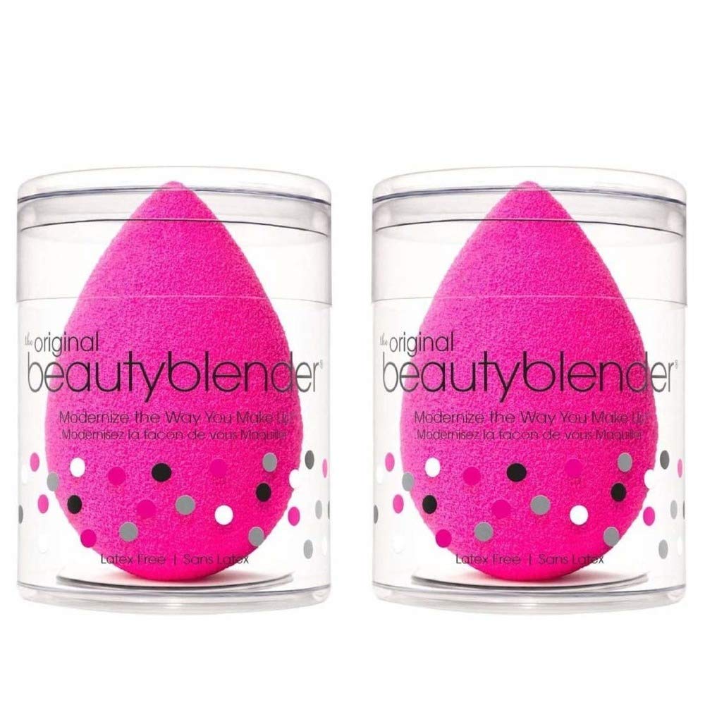 Beauty Blender Sponge for Women - Pink (2-Pack) - Perfect for Flawless Makeup Blending