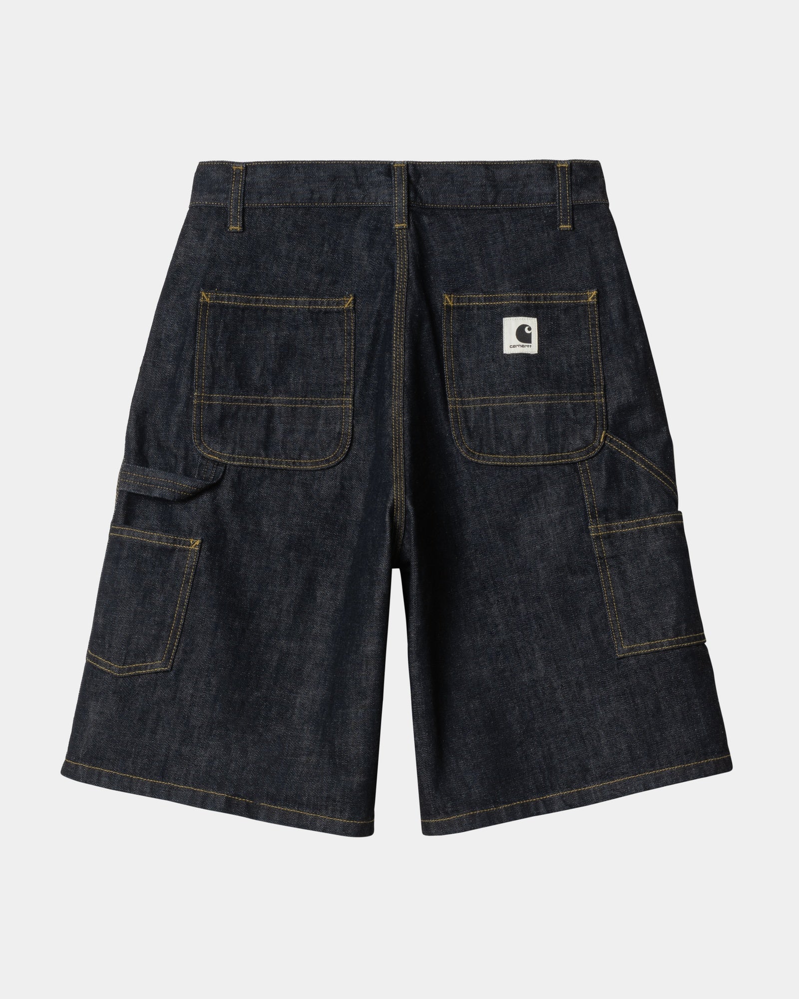 Women's Brandon Single Knee Shorts - Denim Blue | Casual Stretch Comfort Fit for Everyday Wear & Outdoor Activities