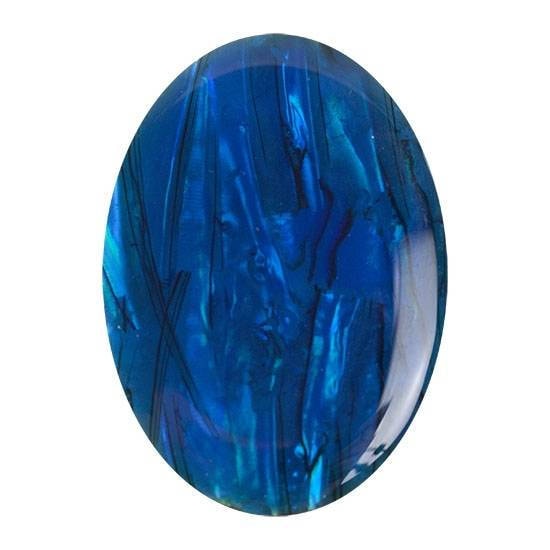 Premium Natural Purple & Blue Paua Abalone Shell Cabochons (6x4mm & 10x8mm Oval) - Wholesale Top Quality Calibrated Gemstones for Jewelry Making, DIY Crafts & Home Decor
