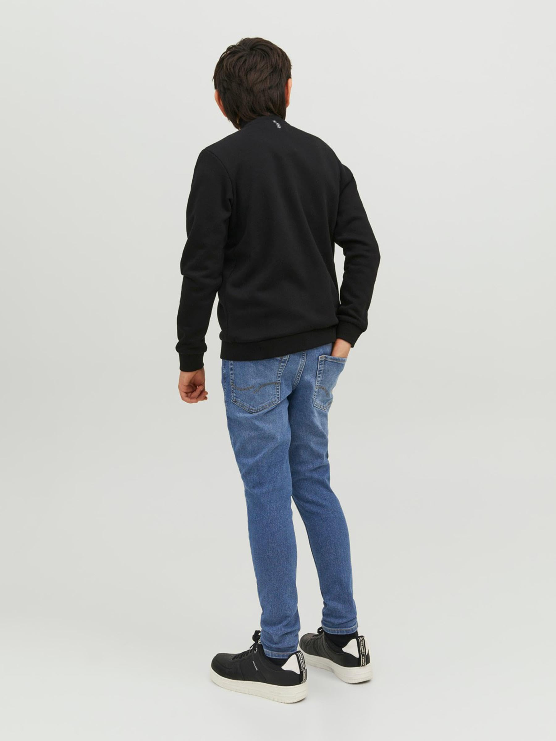 JACK & JONES Boys' Denim Jeans for Kids - Comfortable Stretch Fit Casual Pants for School, Play & Everyday Wear