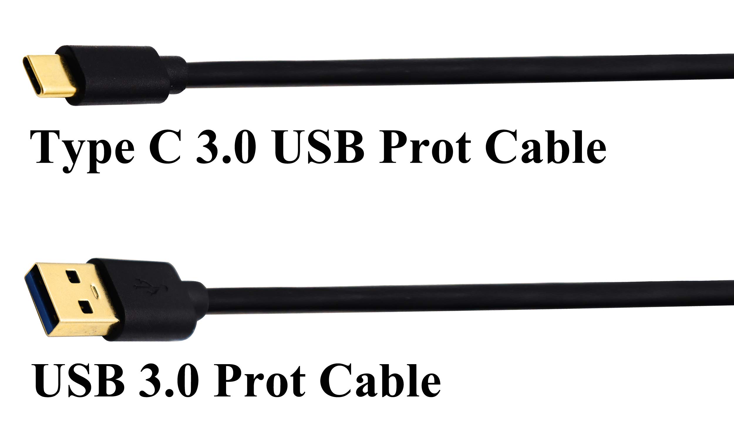 ZDYCGTime USB 3.0 Type C Extension Cable - A Male to C Male 1.8M Fast Charging & Data Sync Cable for Huawei P10/P9/P20, Samsung Galaxy S10/S9/S8/Note 8/9, Google Pixel - Perfect for Home, Office & Travel Charging Needs