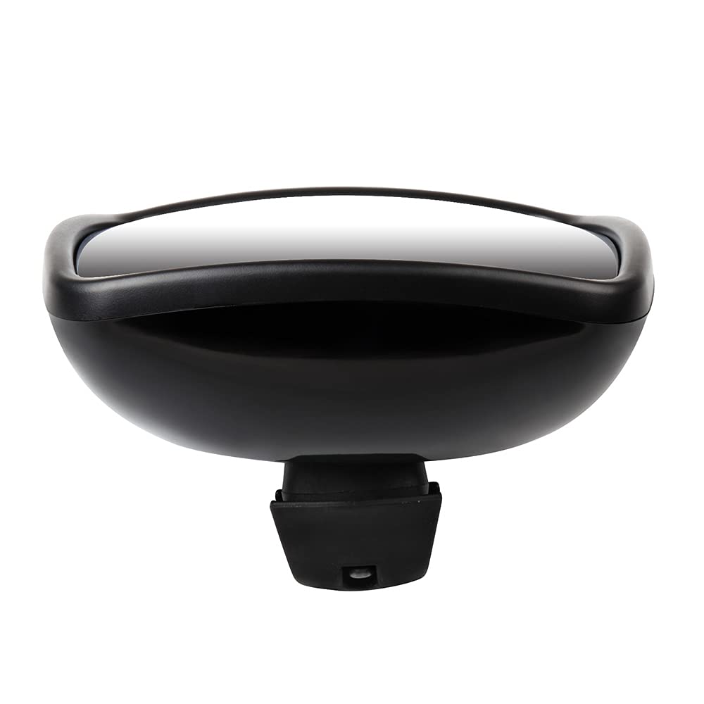 Heated Black Housing Side Hood Mirror Replacement for Freightliner M2 100 106 112 114SD (2003-2017) - Wide Angle Truck Mirror with Smaller Design - Perfect for Enhanced Visibility and Safety While Driving