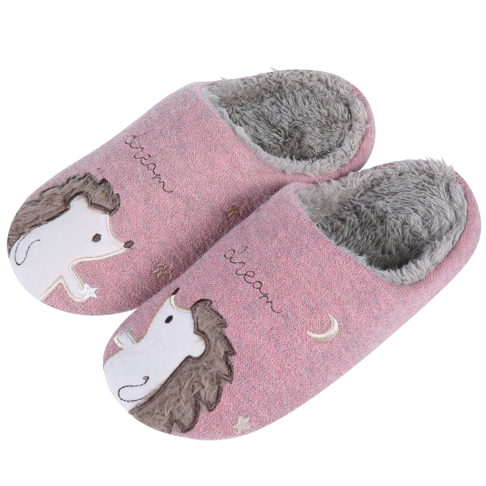 Adorable Unicorn House Slippers for Kids - Soft Fuzzy Indoor Slippers with Waterproof Sole - Perfect for Home, Playtime & Birthday Gifts