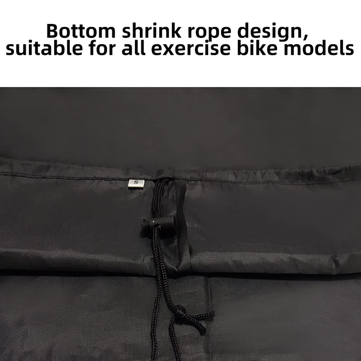 Waterproof Exercise Bike Cover for Indoor & Outdoor Use - Durable Spin Bike, Gym, Fitness, Training, Upright & Stationary Bike Protection - Perfect for Home Gym Equipment Storage & Weatherproofing