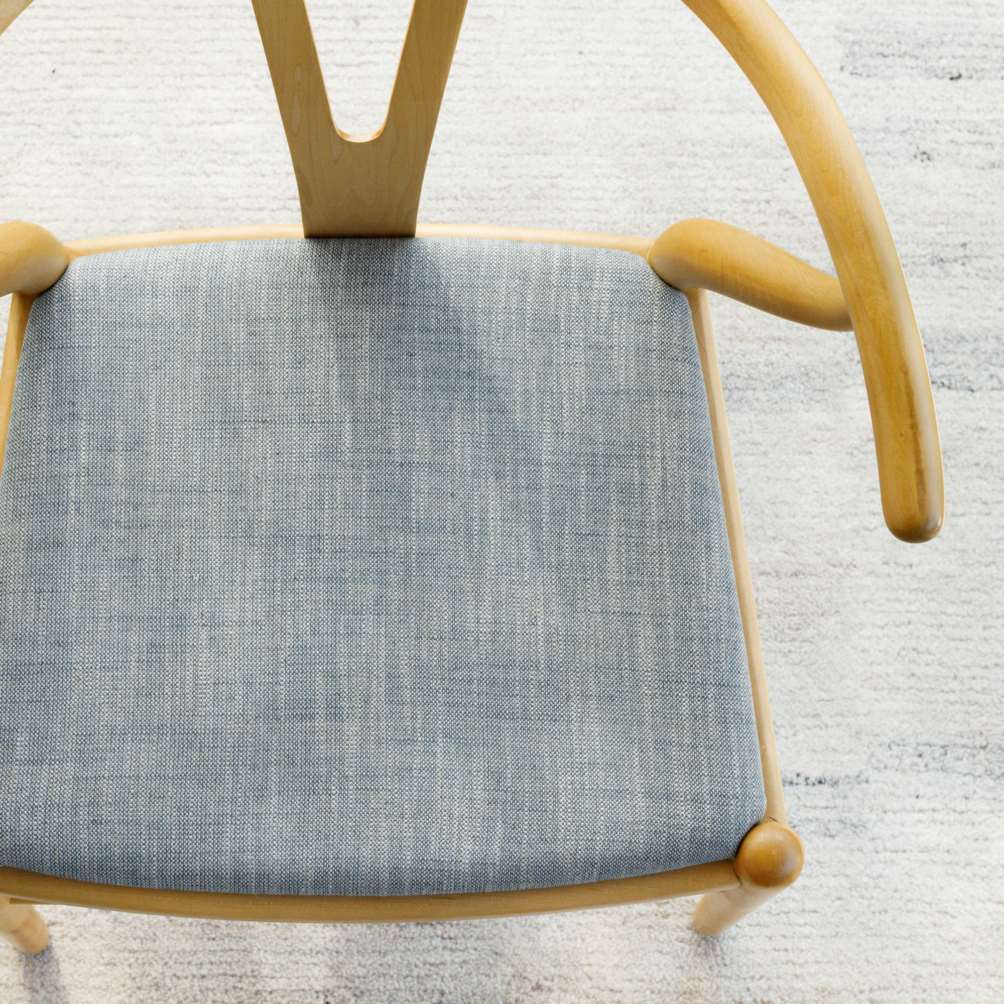 Premium Brussels Fabric - Sky Blue Upholstery Material for Sofas, Chairs & Home Decor | Soft, Durable & Stylish Textile