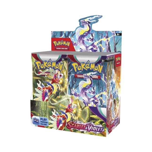 Pokémon TCG: Scarlet & Violet Booster Display Box - 36 Packs | Collectible Trading Cards for Battles, Trading & Display | Perfect for Game Nights, Gifts & Tournaments