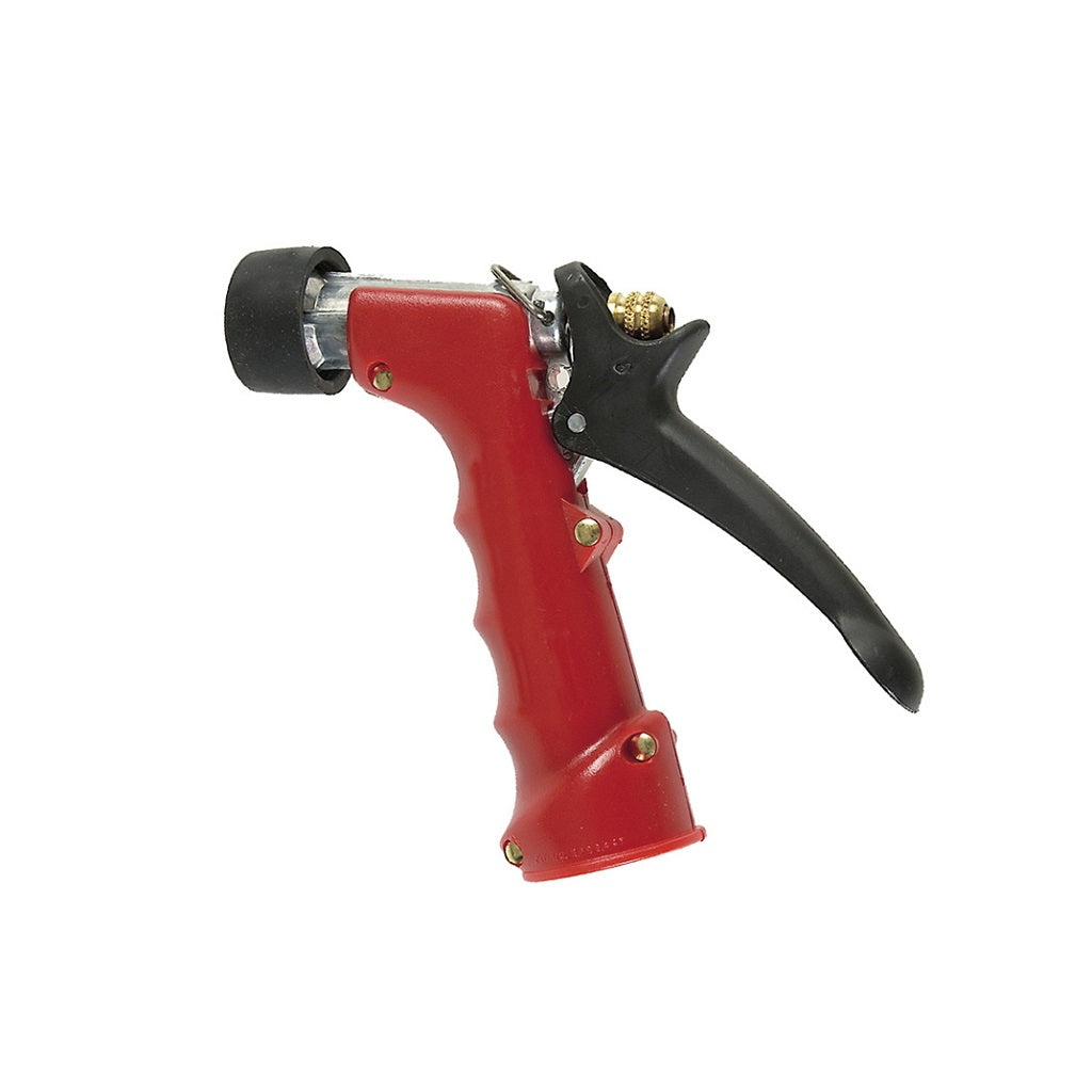 Premium Heavy Duty Metal Garden Hose Spray Nozzle - Adjustable Water Flow, Ergonomic Grip, Up to 100°F - Perfect for Lawn Care, Car Washing & Outdoor Cleaning