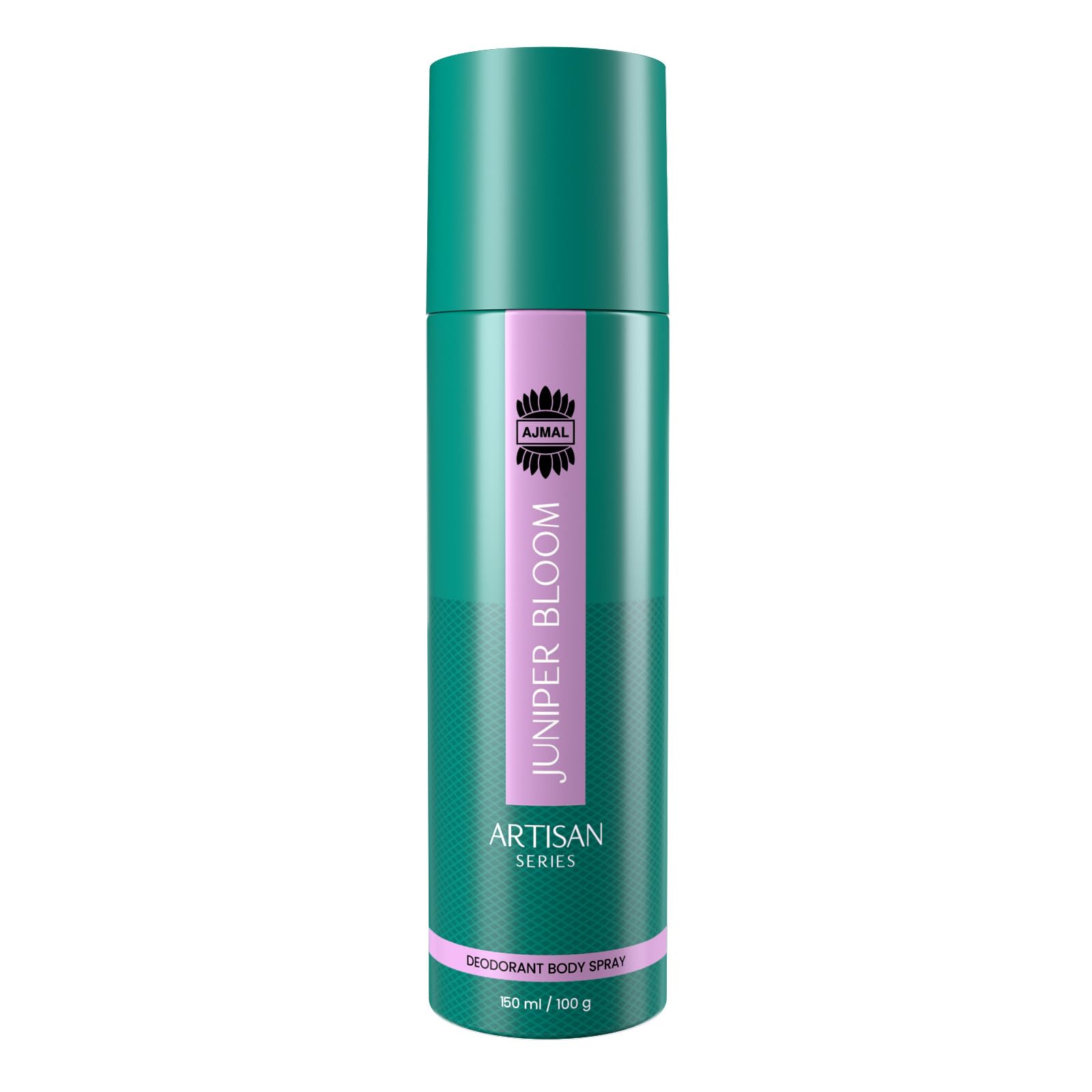 AJMAL Artisan Juniper Bloom Deodorant Perfume for Men - 150ml Long-Lasting Fragrance Spray | Online Exclusive Gift | Perfect for Daily Wear, Office & Special Occasions