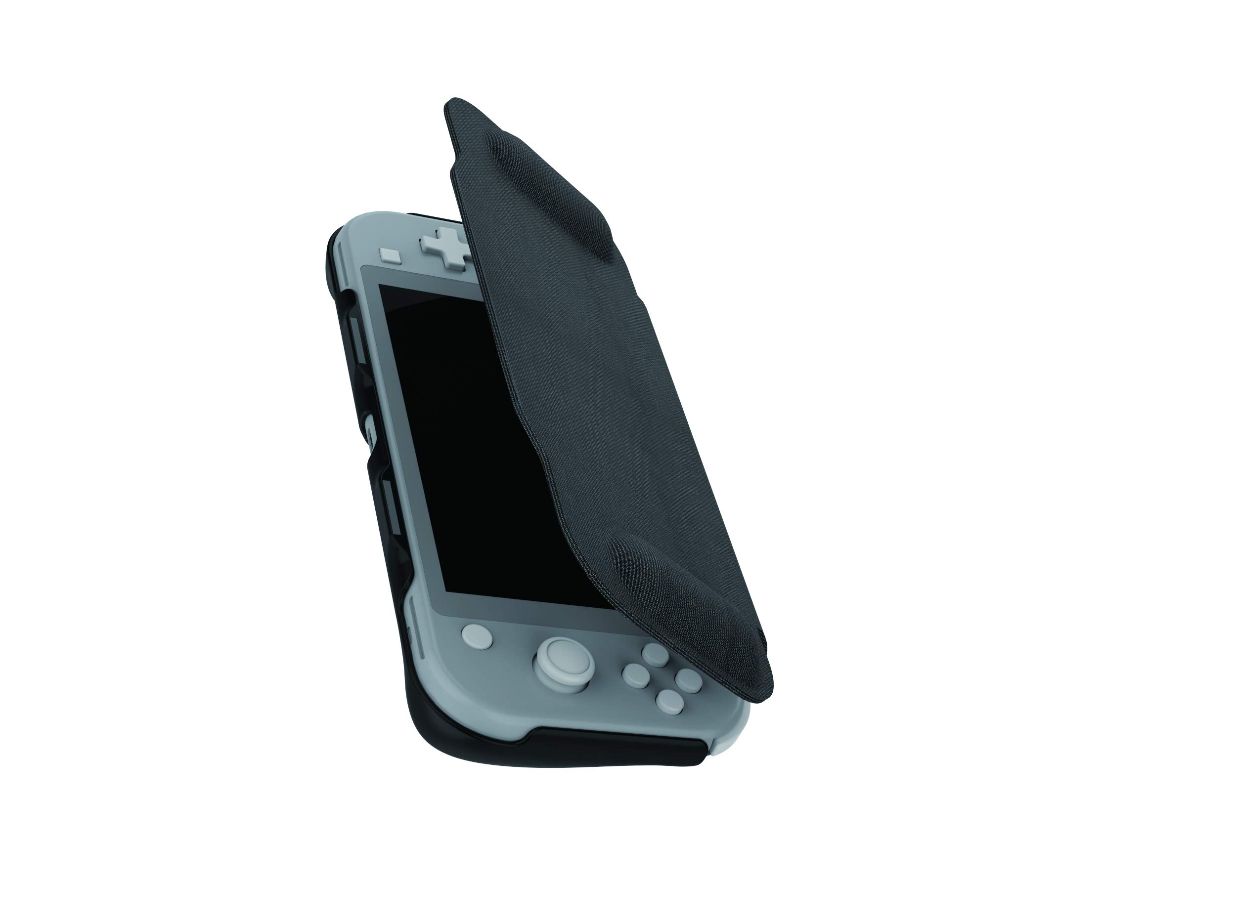 Nintendo Switch Lite Flip Cover Case - Protective Hard Shell Case for Nintendo Switch Lite - Grey - Perfect for Travel, Gaming On-The-Go & Everyday Protection
