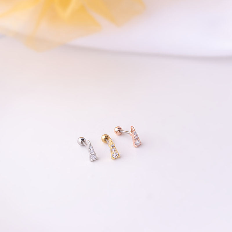 20G Star Floating Helix with Dangle Chain Earring - Trendy Cartilage Hoop Earrings for Women | Perfect for Parties, Date Nights & Everyday Wear (HSPJ644)