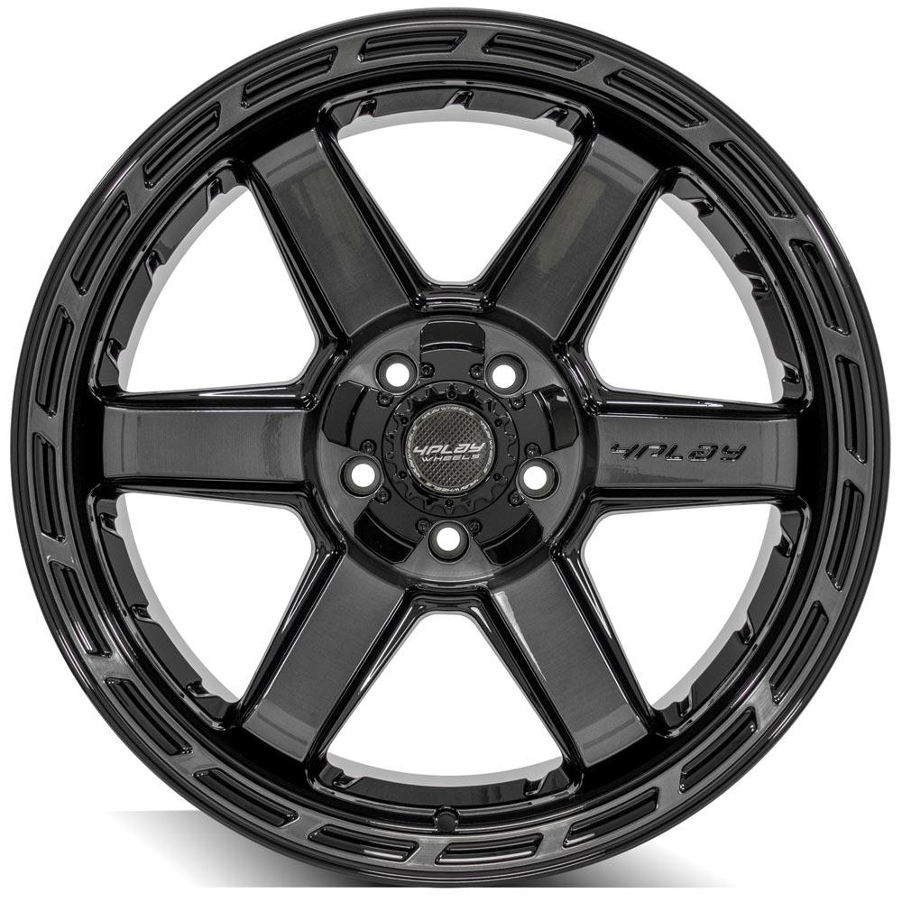 4Play Gen3 4P63 Gloss Black Wheels 20x10.0 18