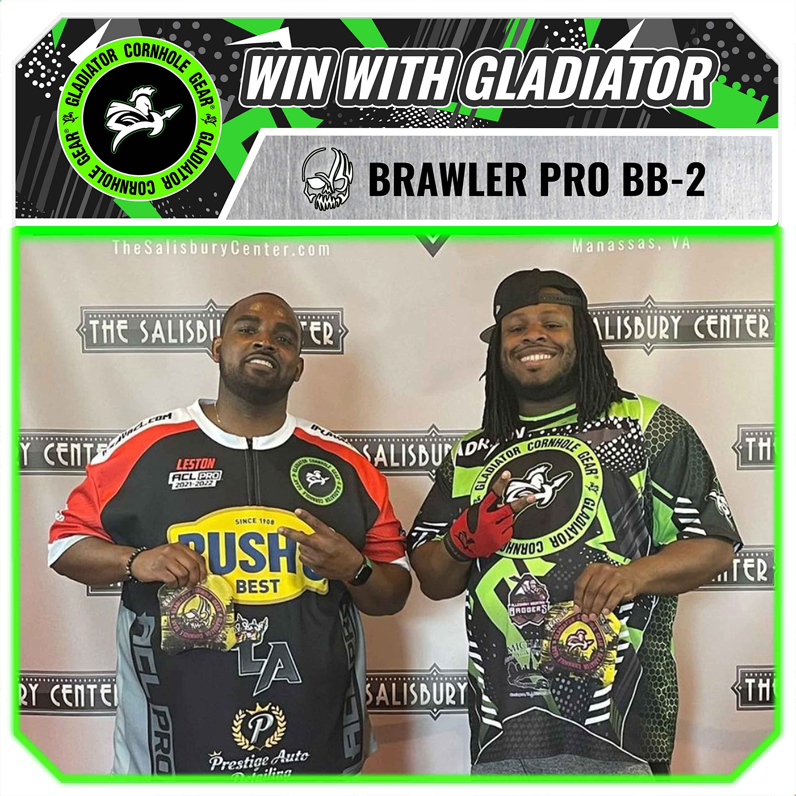 Gladiator Pro Cornhole Bags - ACL Approved Tournament Bean Bags for Competitive Play | Perfect for Backyard Games, Tailgating & Outdoor Parties