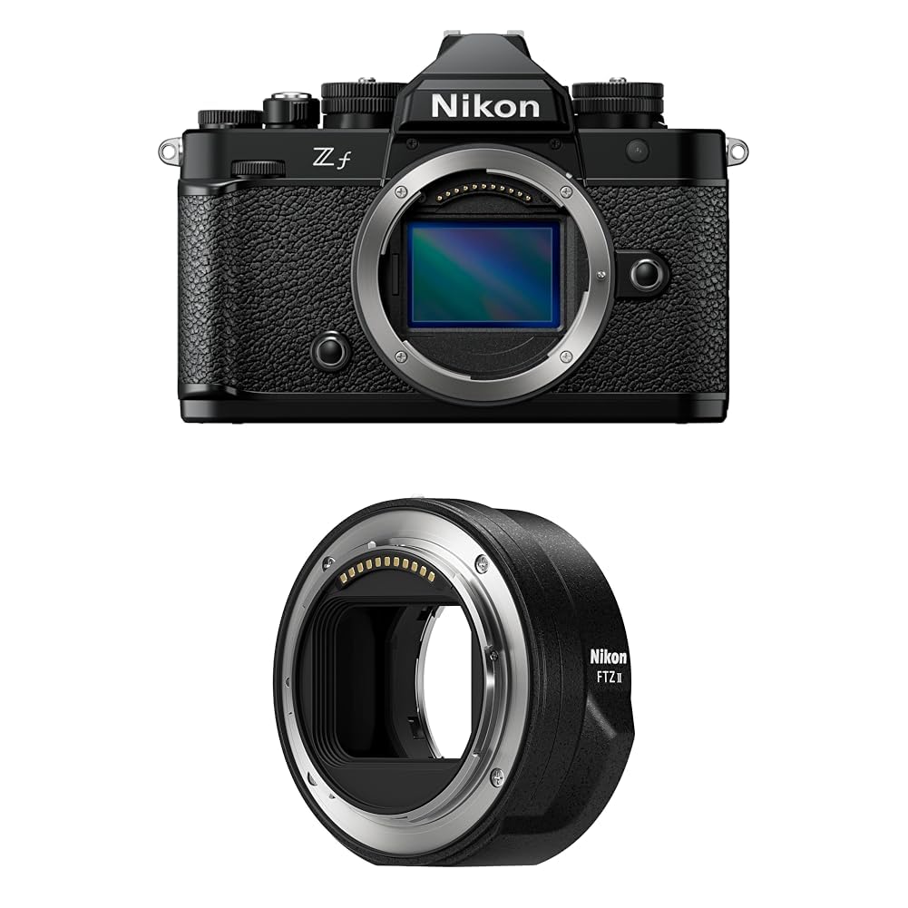 Z f Body + FTZ Adapter - High-Quality Camera Mount for Nikon DSLR & Mirrorless | Perfect for Photography & Videography