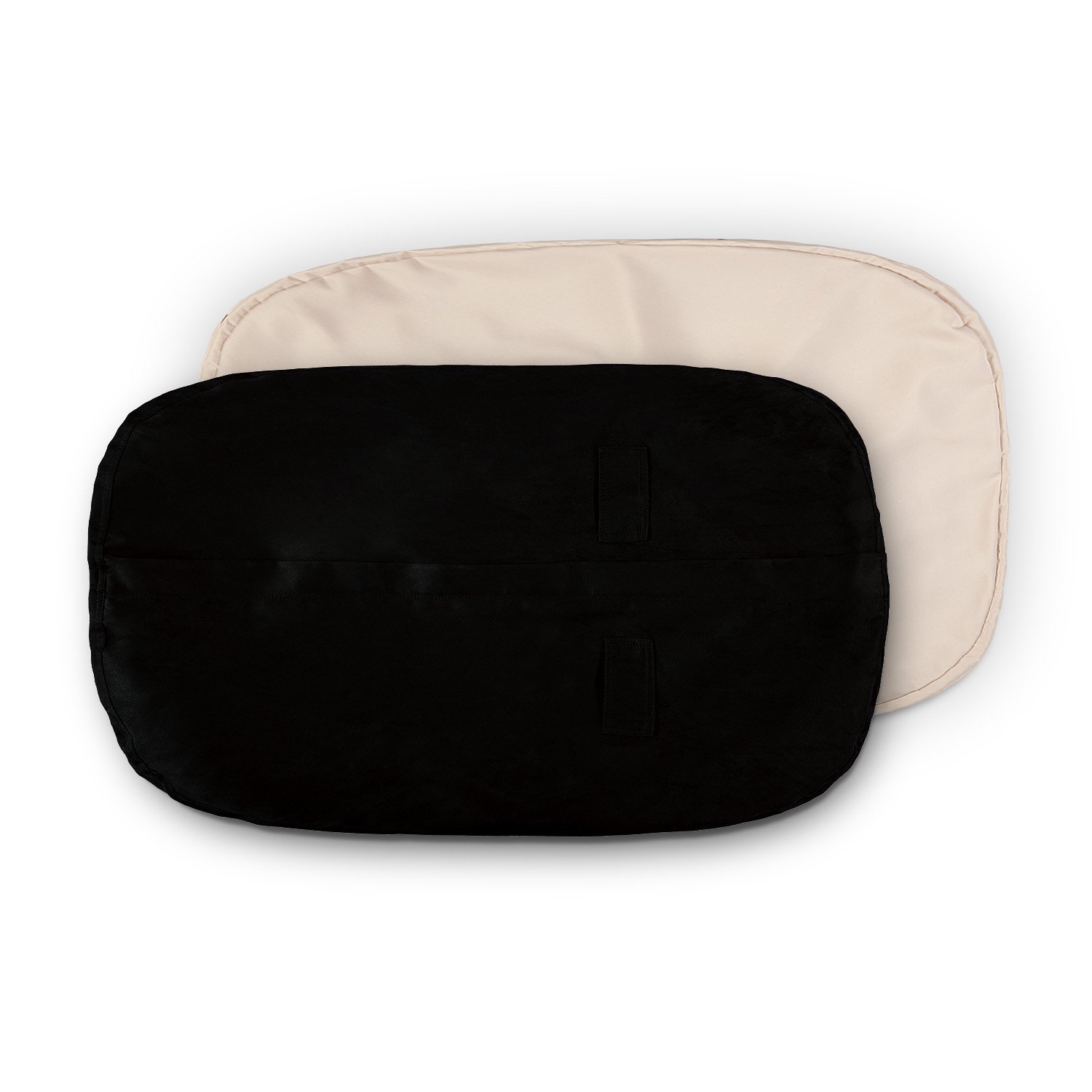 Luxury Microsuede Bean Bag Cover - Machine Washable 7-Foot Replacement Outer Shell with Black Inlay | Soft & Durable for Living Room, Game Room, or Dorm Decor