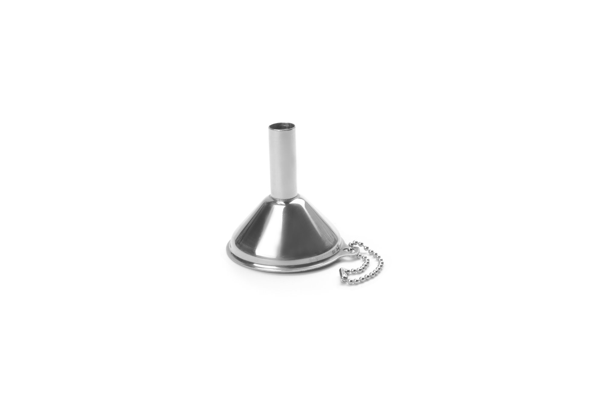 Fox Run Silver Mini Funnel 2-Inch - Small Stainless Steel Kitchen Funnel for Spices, Oils, Liquids - Perfect for Baking, Cocktails, DIY Crafts & Refilling Bottles