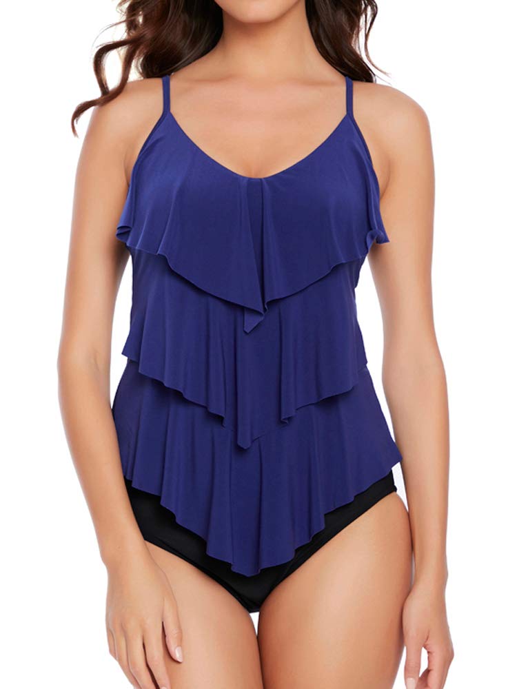 MagicSuit Women's Adjustable Strap Soft Cup Tankini Swimwear Top - Flattering Swimwear for Beach, Pool & Vacation | Rita Collection Separate Bathing Suit