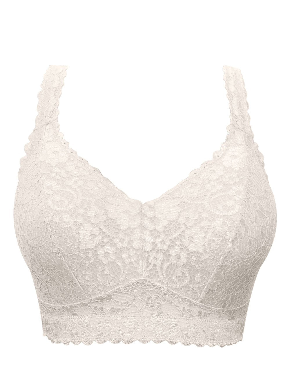 Adriana Lace Bralette - Comfortable & Sexy Women's Underwear for Everyday Wear | Perfect for Layering, Date Nights & Lounge Wear