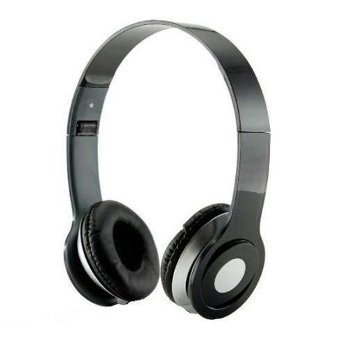 SoundStrike Pro Foldable DJ Headphones with 3.5mm Jack - Noise Isolating Over-Ear Headset for MP3/MP4 Players, PC, Tablet, Smartphones & Music Devices (Black) - Perfect for DJing, Gaming & Travel