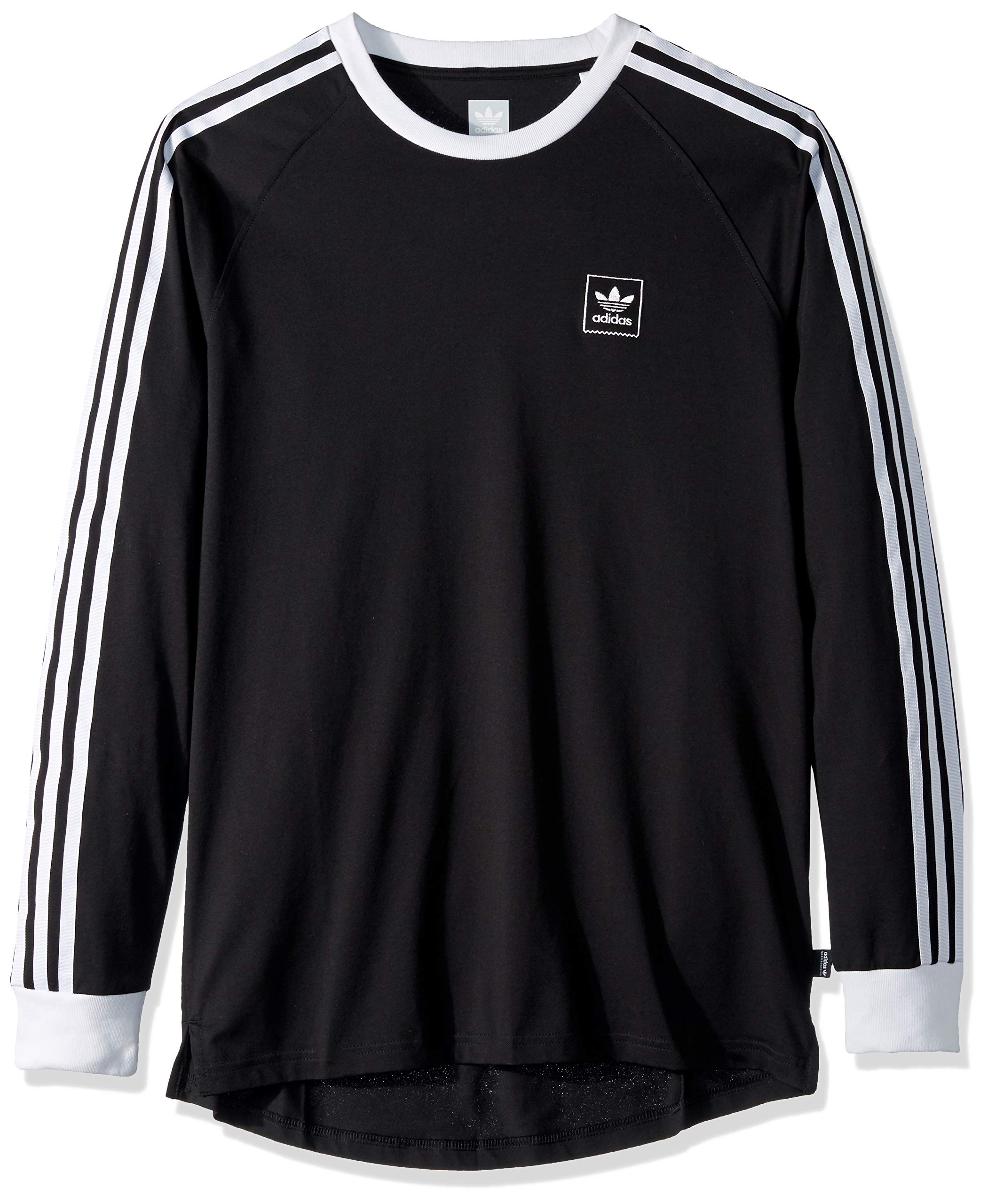 Adidas Originals Men's Long Sleeve Cali Blackbird T-Shirt - Casual Streetwear for Everyday Wear & Urban Fashion