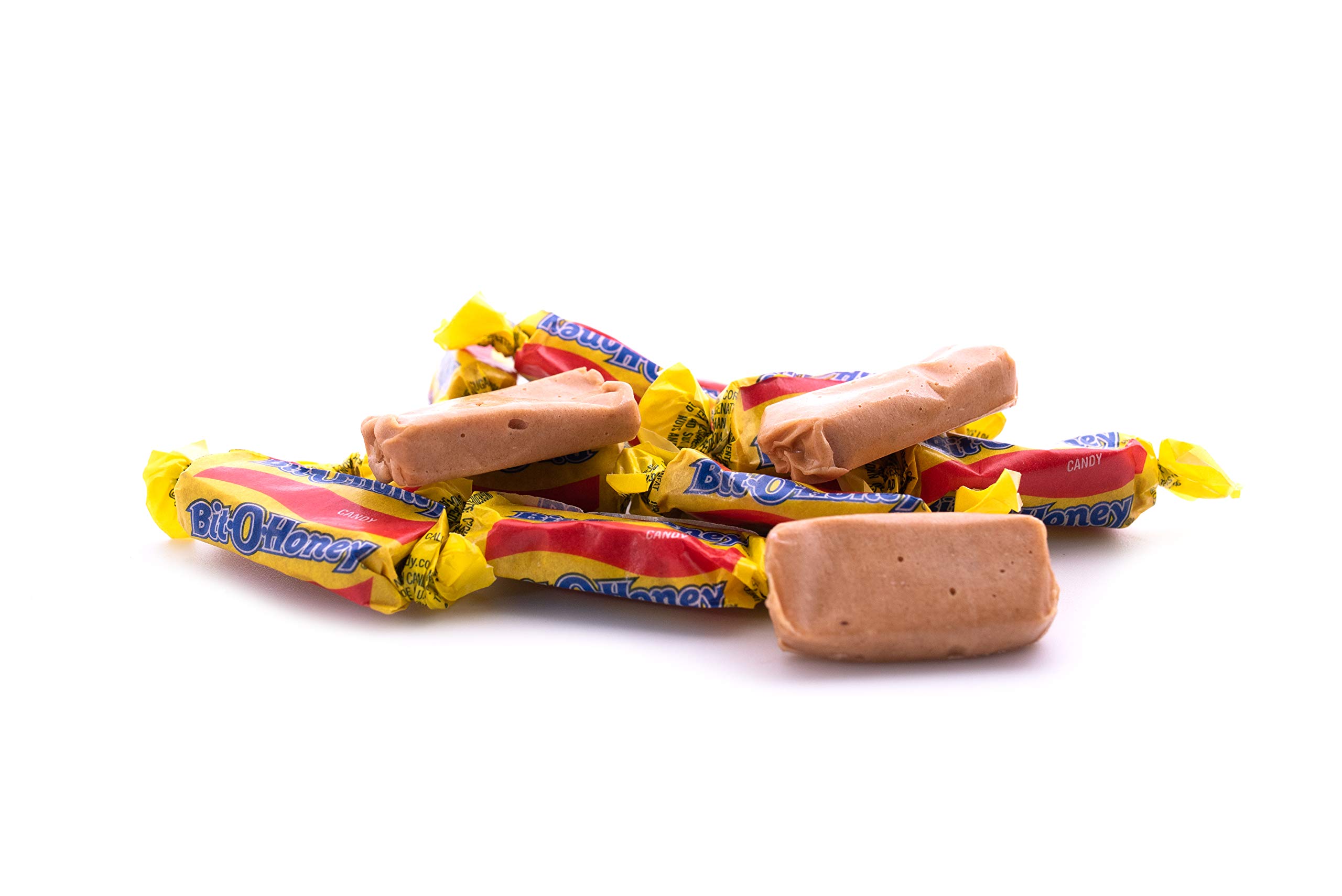 Bit-O-Honey Candy Chews - 1LB Honey Almond Candy - Bulk Old Fashioned Candy for Parties & Gifts