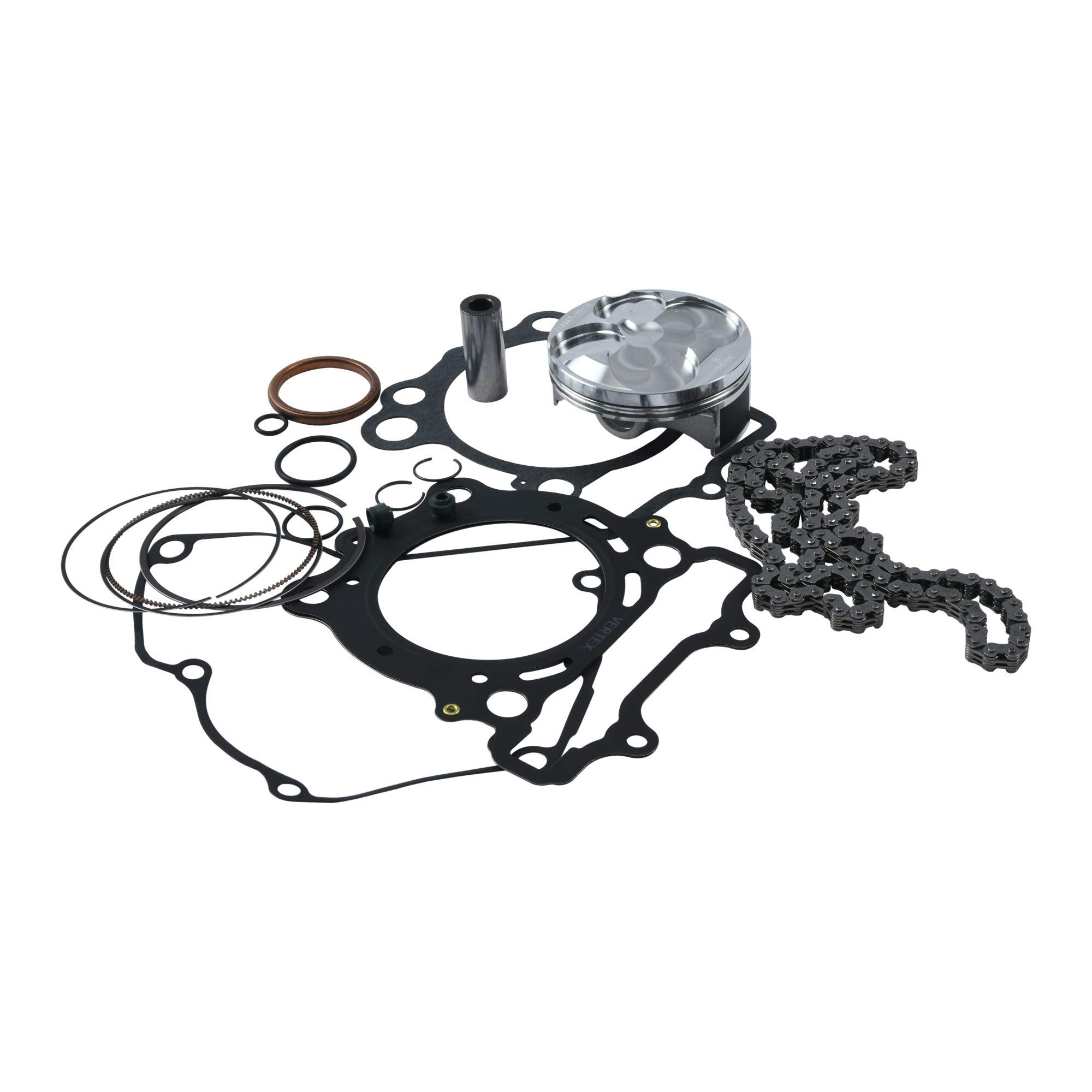 Vertex VTKTC23565B Forged High Compression Piston Kit - Performance Upgrade for Motorcycles, ATVs & Dirt Bikes - Enhances Engine Power & Durability for Racing & Off-Road Adventures