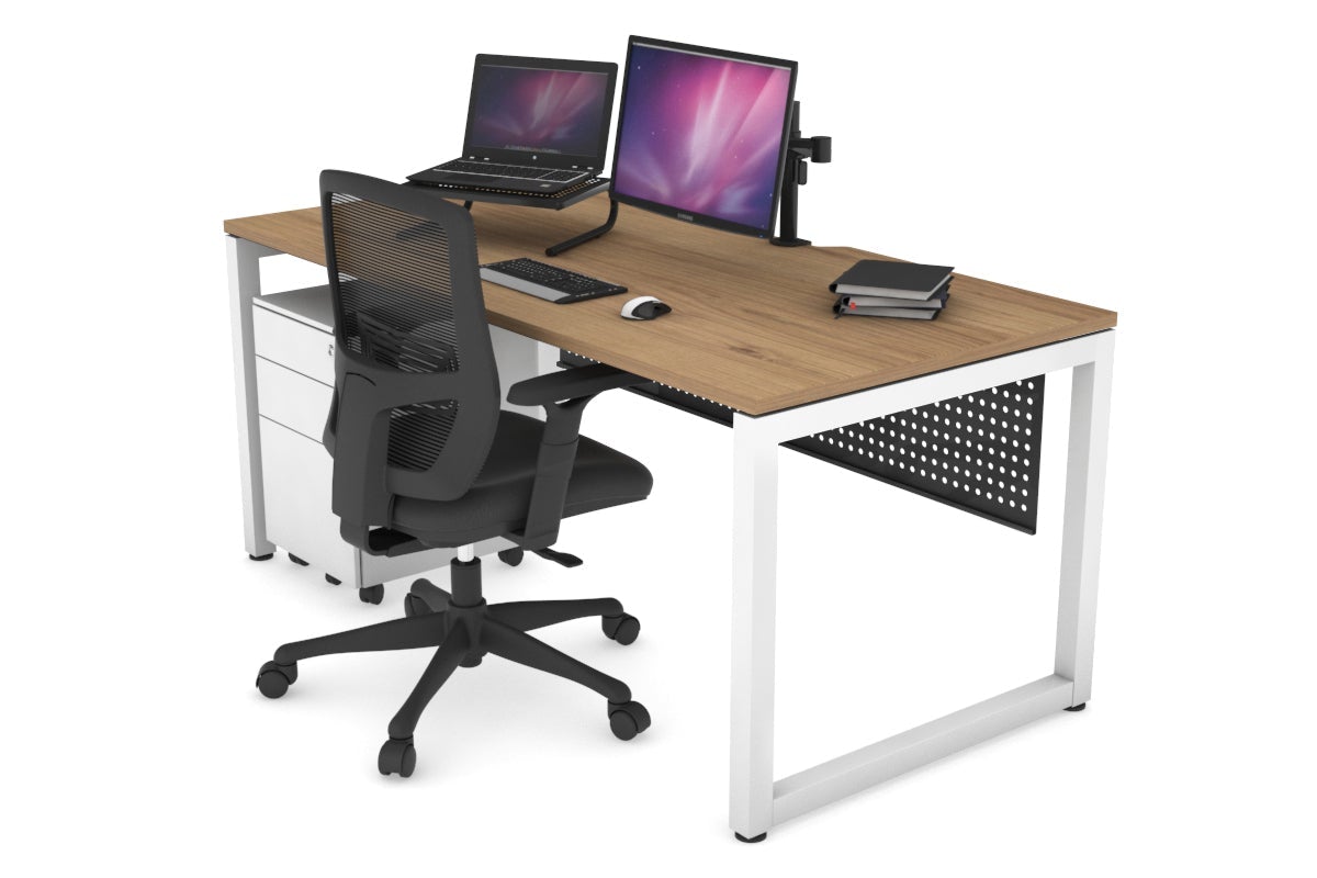 Quadro Loop Legs Office Desk - 63