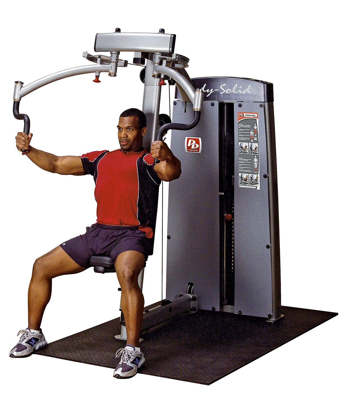 Pro Dual Pec/Rear Delt Machine - Professional Gym Strength Training Equipment for Chest & Shoulder Workouts - Perfect for Home & Commercial Gyms