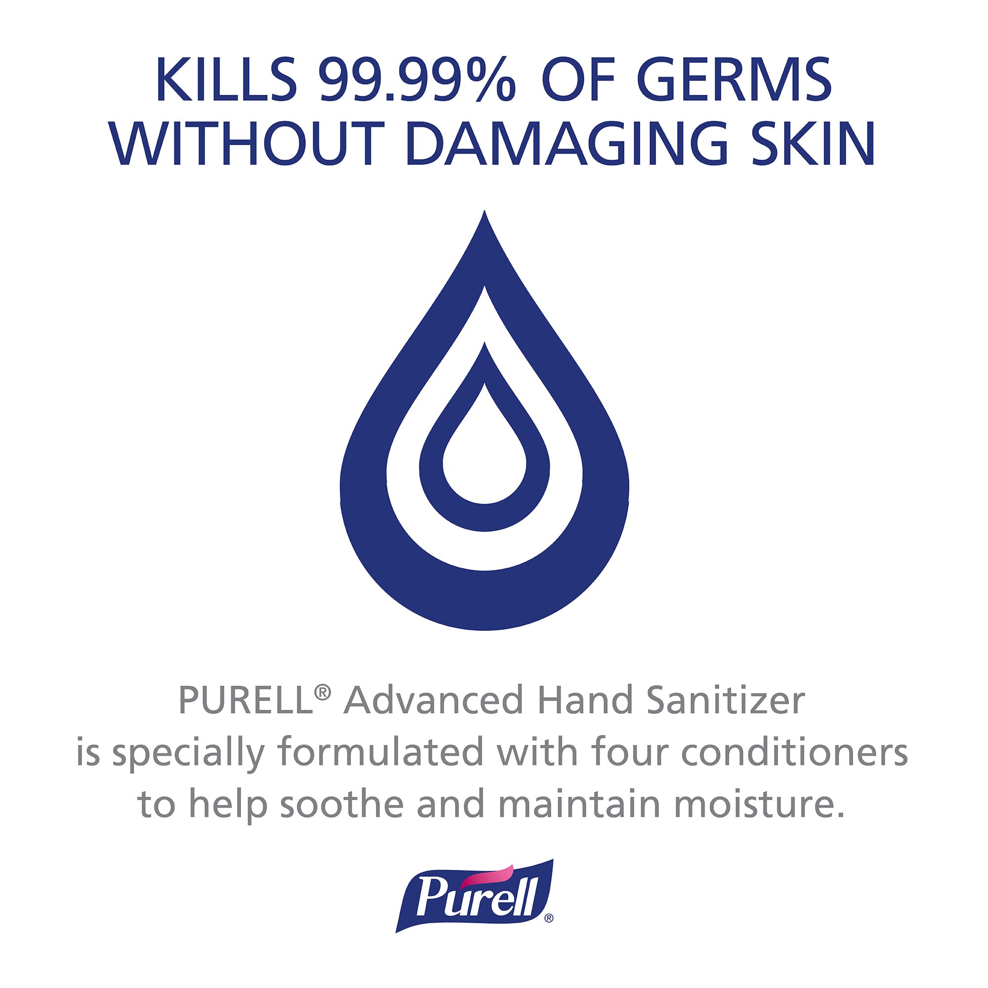 Purell Advanced Hand Sanitizer Foam Refill, 1200 mL (Pack of 2) - Clean Scent, Alcohol-Based Sanitizer for Touch-Free Dispensers | Ideal for Offices, Schools, Hospitals & Public Spaces
