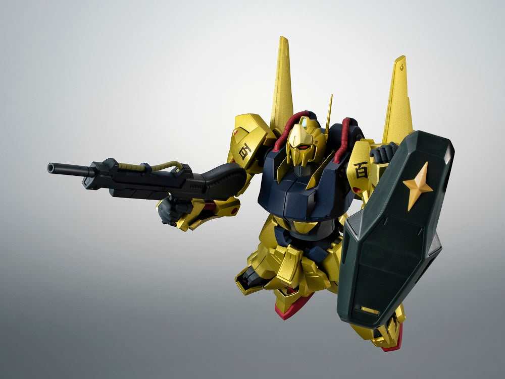 Bandai Robot Spirits Damashii Zeta Gundam MSN 00100 Hyaku Shiki Ver. A.N.I.M.E. Action Figure - Collectible Anime Model Kit for Gundam Fans | Perfect for Display, Cosplay & Anime Collections
