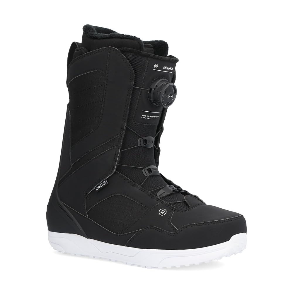 Ride Anthem Men's Snowboard Boots - Waterproof, Comfortable & Durable for All-Mountain Riding | Perfect for Freestyle, Powder & Park Snowboarding