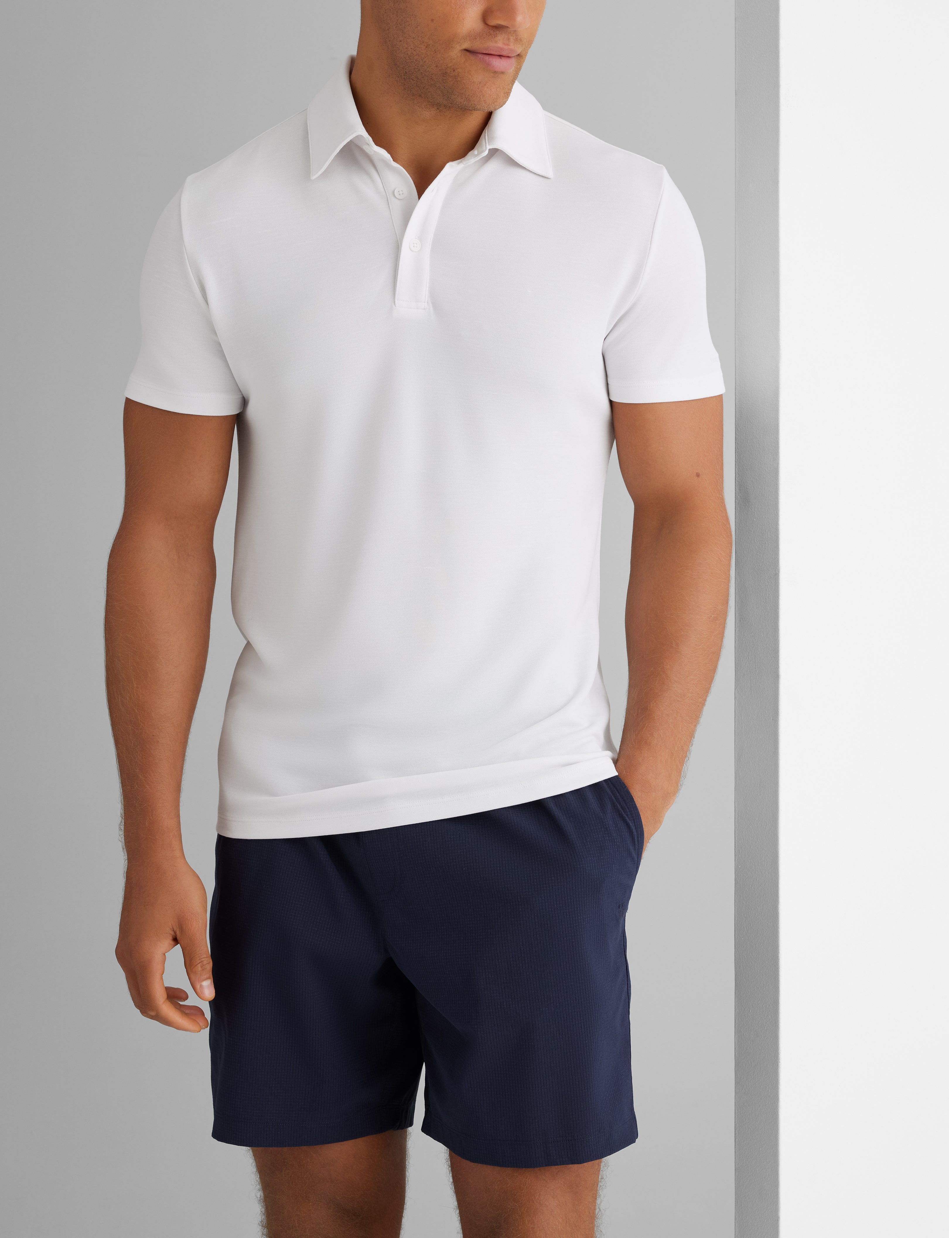 Premium Pique Polo Shirt for Men - Breathable & Comfortable Golf & Casual Wear - Perfect for Work, Travel & Outdoor Activities