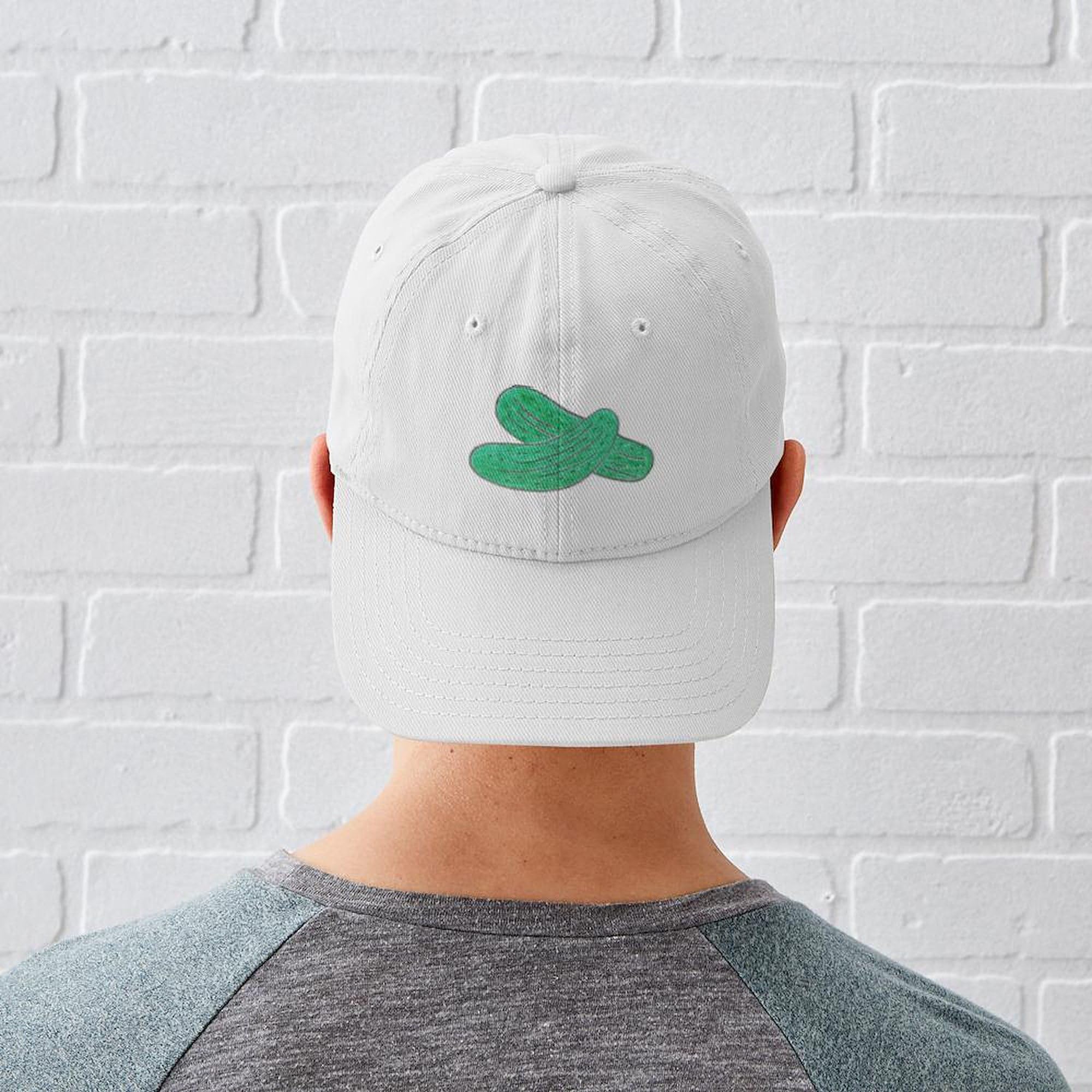 Dill Pickles Adjustable Baseball Cap for Outdoor & Casual Wear