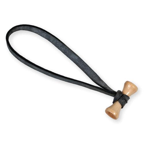 BongoTies 5-Inch Bamboo Elastic Cable Ties - 10 Pack Natural Eco-Friendly Cord Organizers for Home, Office & Garden Use