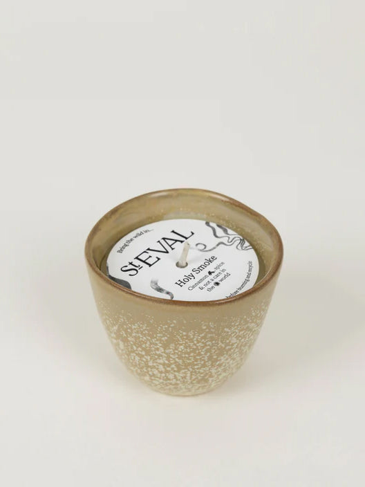 St. Eval Enchantment Candle Pot - Holy Smoke Scented Candle for Home Decor & Relaxation | Perfect for Aromatherapy, Meditation & Cozy Ambiance