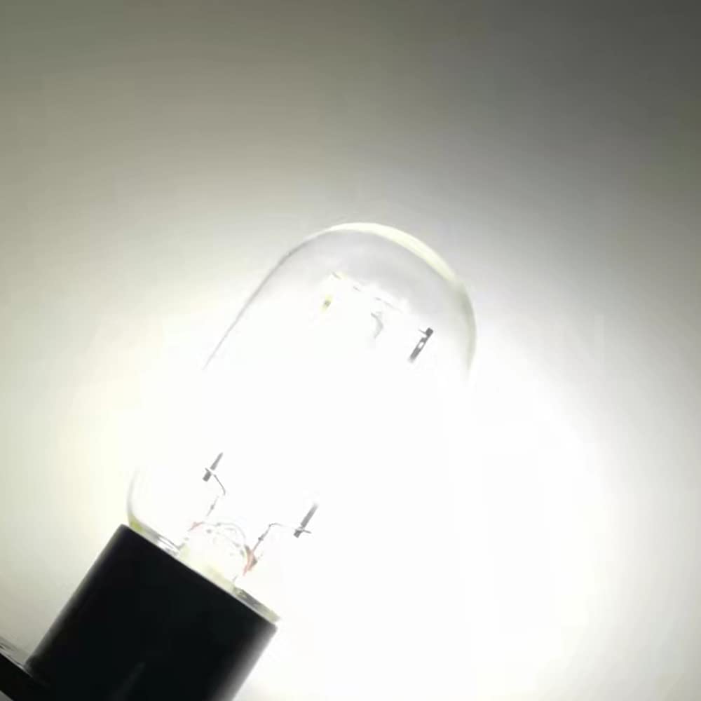 Ruiandsion Z187 LED Microwave Light Bulb - 125V, 110V-130V Universal Replacement for Microwave & Oven - Bright White Light - Perfect for Kitchen Appliances & Home Cooking